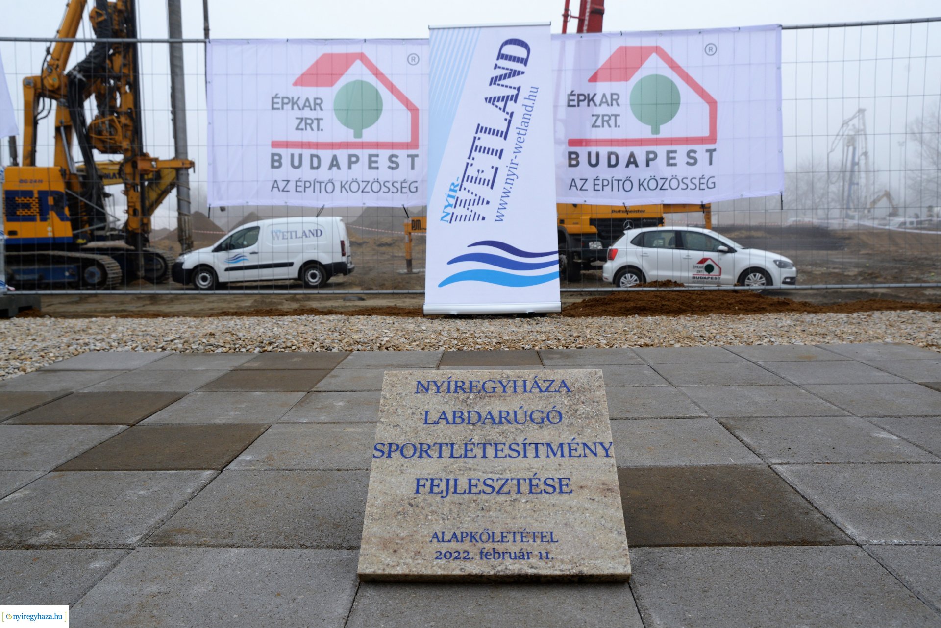 Letették az új stadion alapkövét
