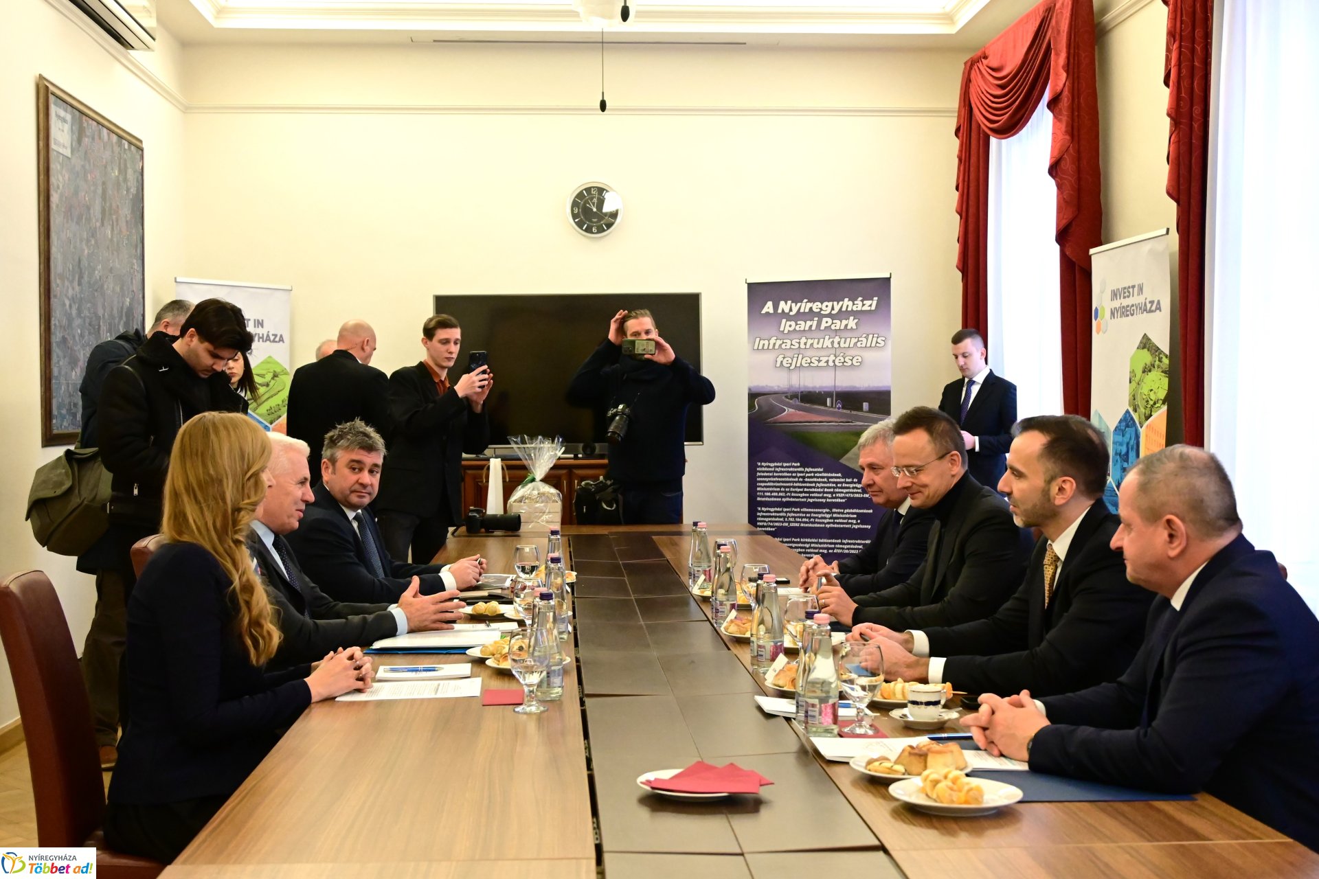Lezárult a Nyíregyházi Ipari Park fejlesztésének első üteme