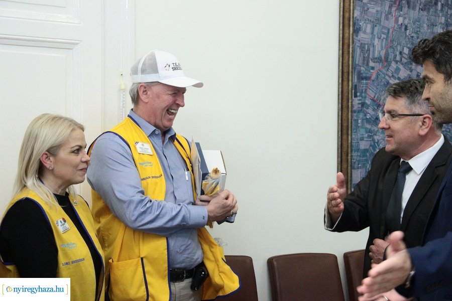 Lions International elnöke Nyíregyházán