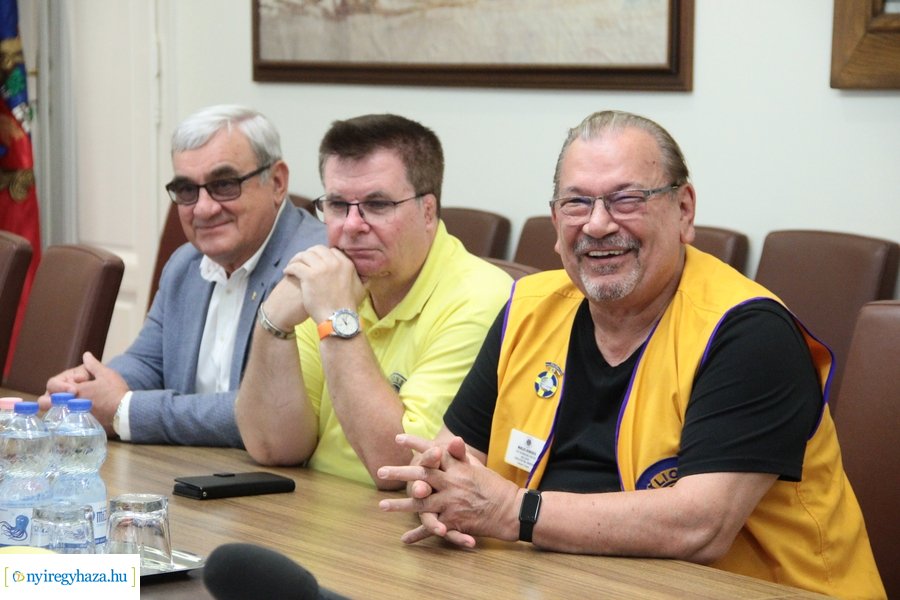 Lions International elnöke Nyíregyházán