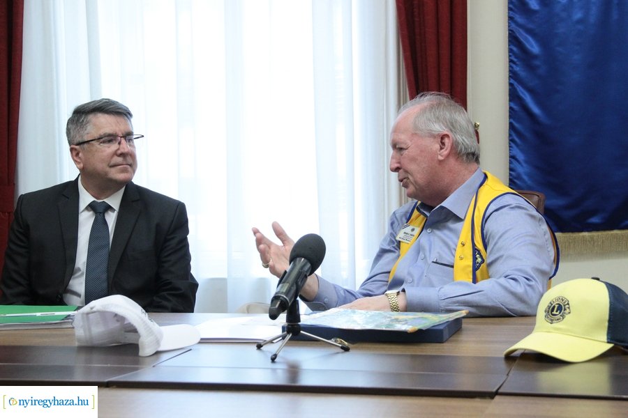 Lions International elnöke Nyíregyházán