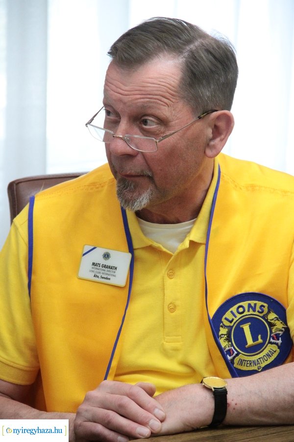 Lions International elnöke Nyíregyházán