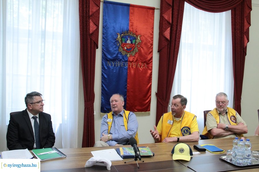 Lions International elnöke Nyíregyházán