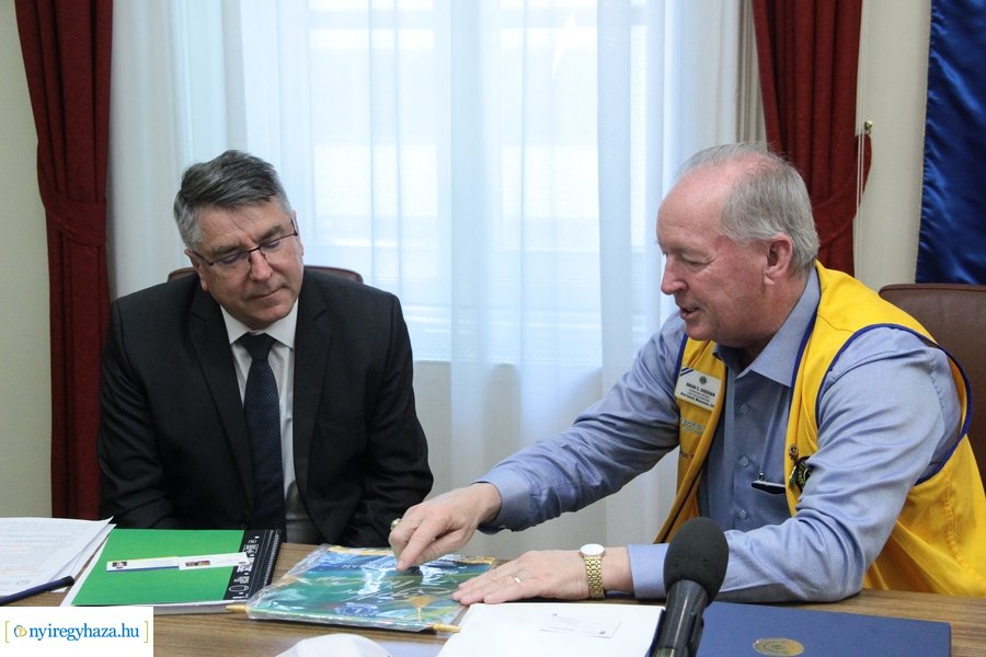 Lions International elnöke Nyíregyházán