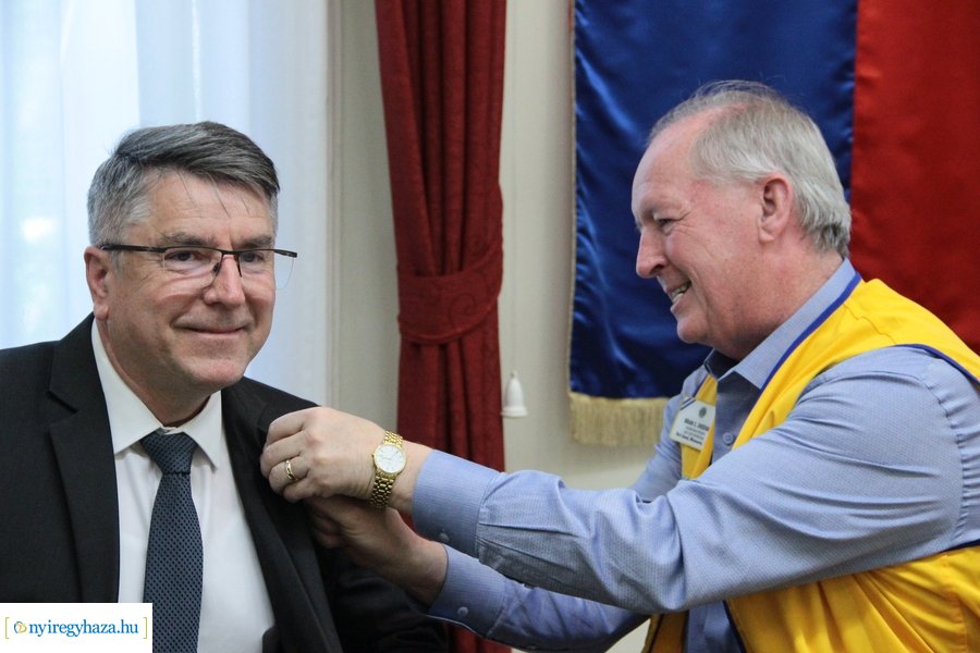 Lions International elnöke Nyíregyházán