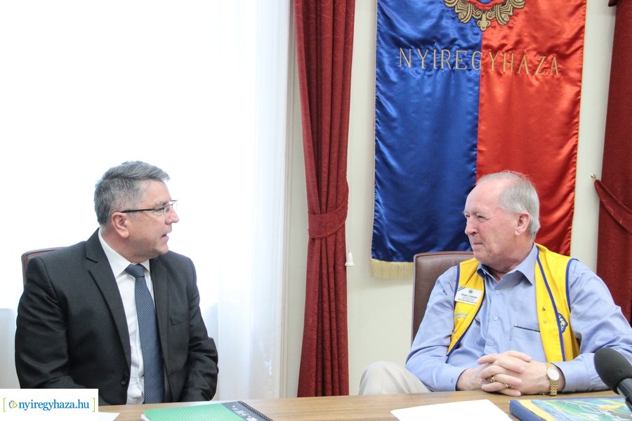 Lions International elnöke Nyíregyházán