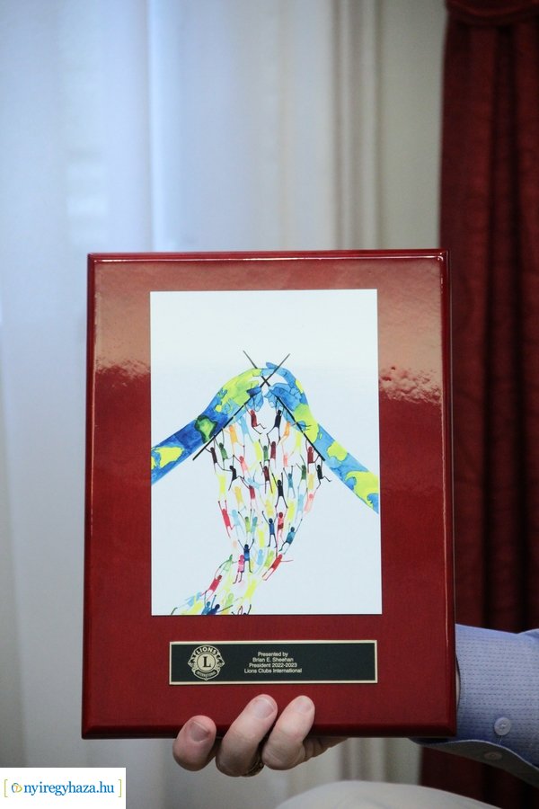 Lions International elnöke Nyíregyházán