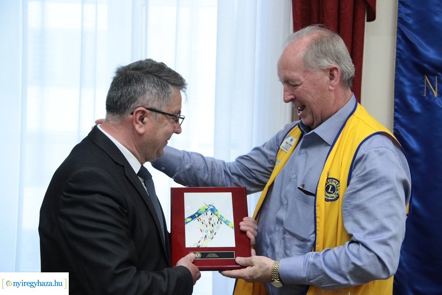 Lions International elnöke Nyíregyházán