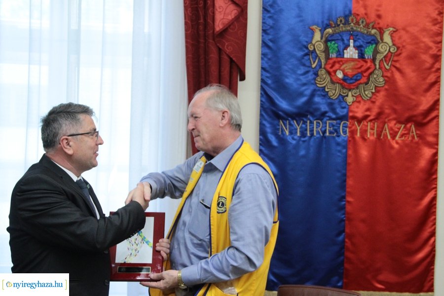 Lions International elnöke Nyíregyházán