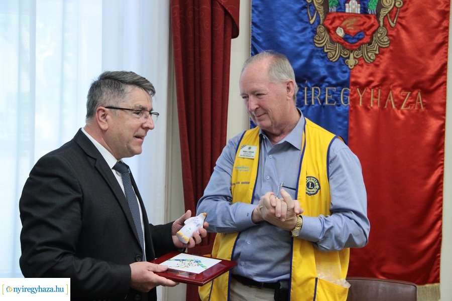 Lions International elnöke Nyíregyházán