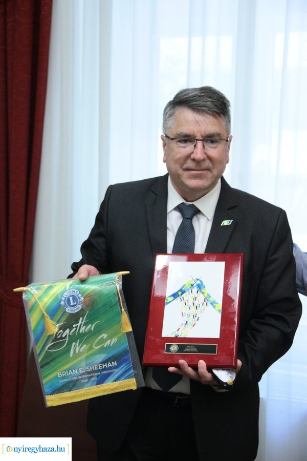 Lions International elnöke Nyíregyházán