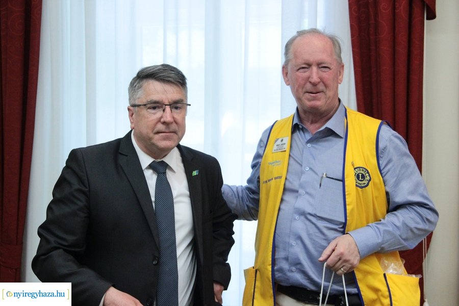 Lions International elnöke Nyíregyházán