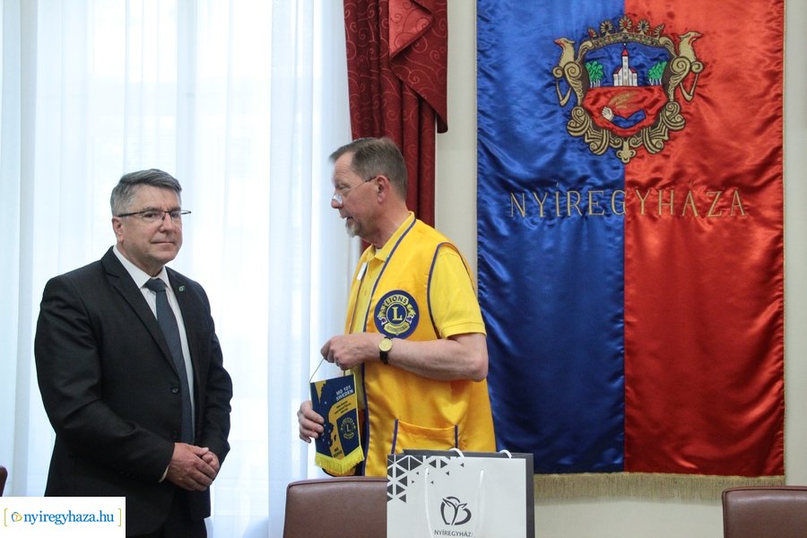 Lions International elnöke Nyíregyházán