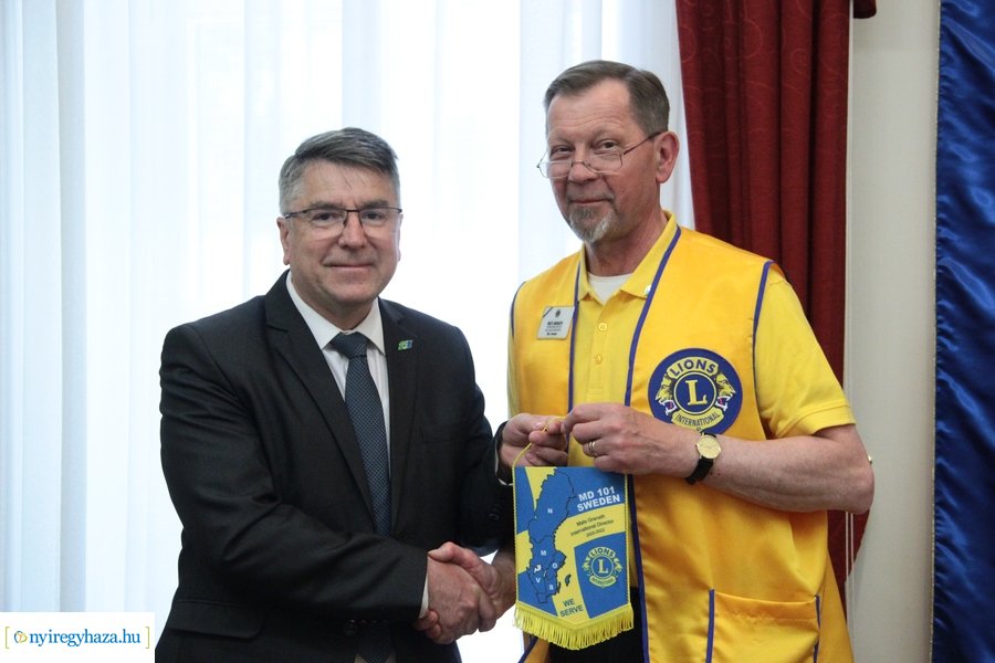 Lions International elnöke Nyíregyházán