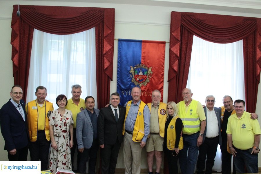 Lions International elnöke Nyíregyházán