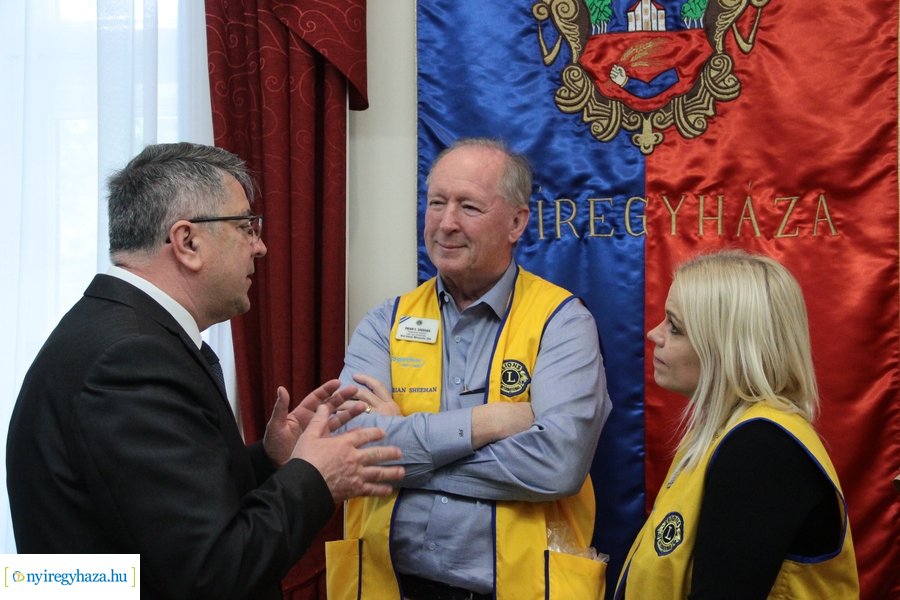 Lions International elnöke Nyíregyházán