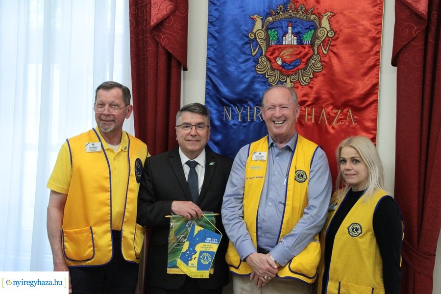 Lions International elnöke Nyíregyházán