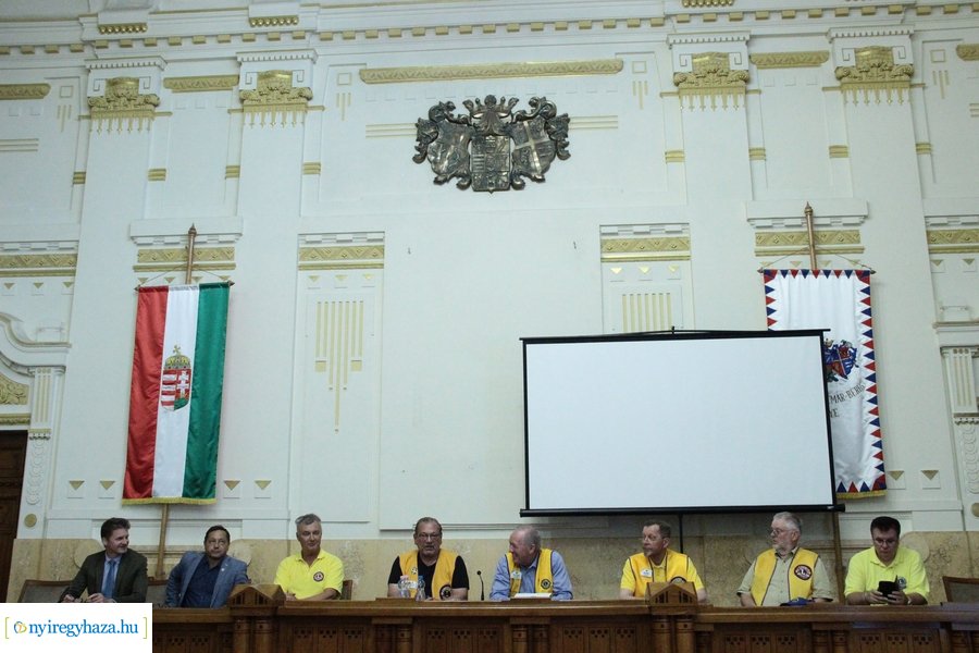 Lions International elnöke Nyíregyházán