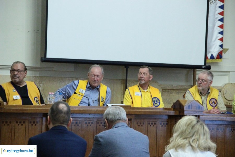 Lions International elnöke Nyíregyházán
