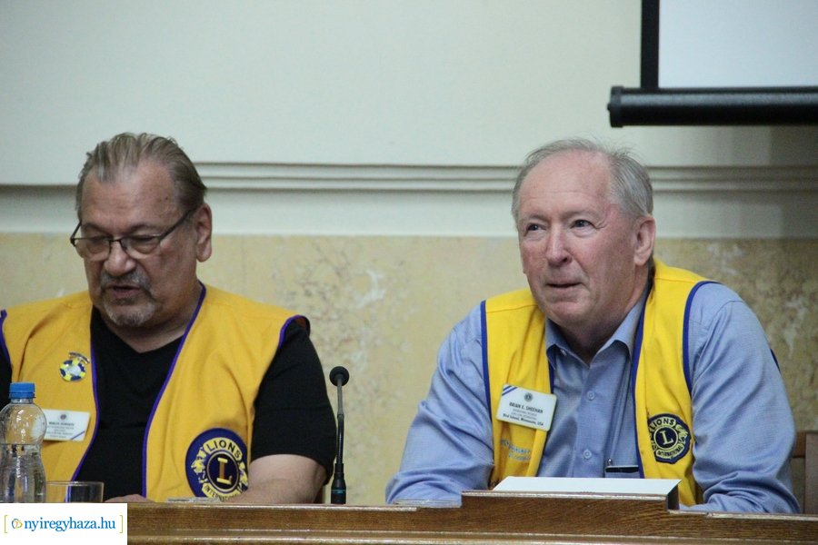 Lions International elnöke Nyíregyházán