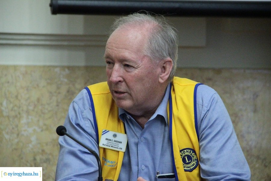 Lions International elnöke Nyíregyházán