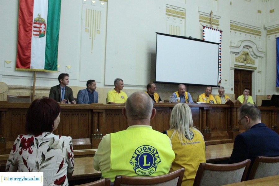 Lions International elnöke Nyíregyházán