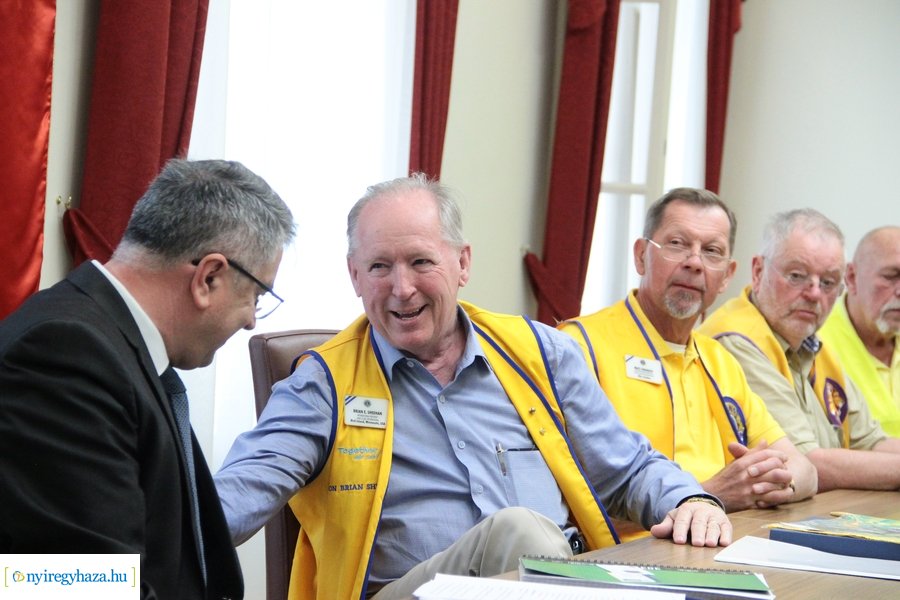 Lions International elnöke Nyíregyházán