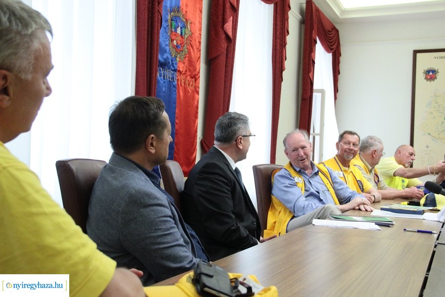 Lions International elnöke Nyíregyházán