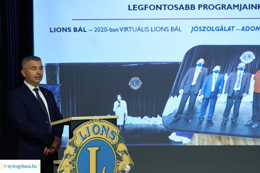 Lions Klub sajtótájékoztató 20211111