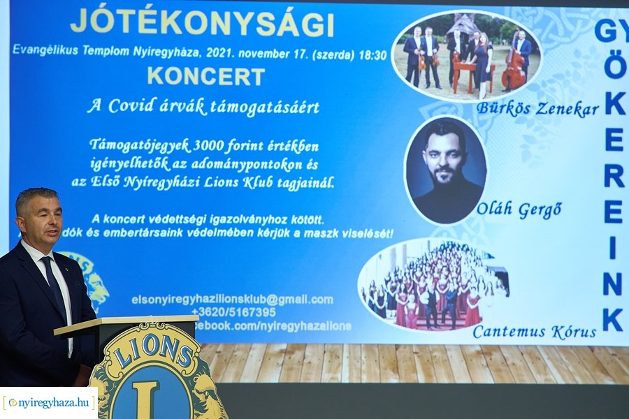 Lions Klub sajtótájékoztató 20211111