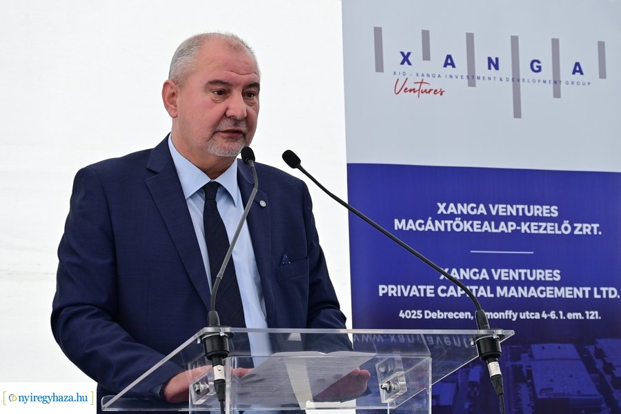 Logisztikai inkubátor alapkőletétele 2024