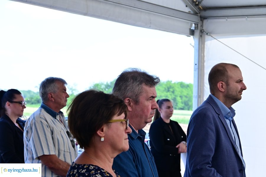 Logisztikai inkubátor alapkőletétele 2024