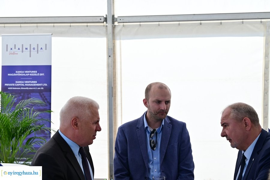 Logisztikai inkubátor alapkőletétele 2024