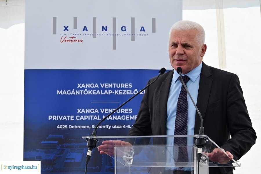 Logisztikai inkubátor alapkőletétele 2024