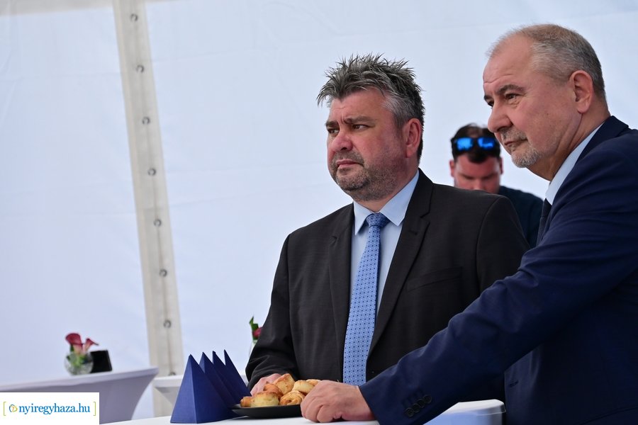 Logisztikai inkubátor alapkőletétele 2024