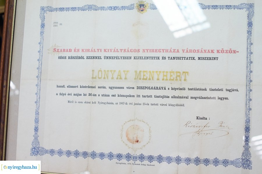 Lónyay Menyhért konferencia