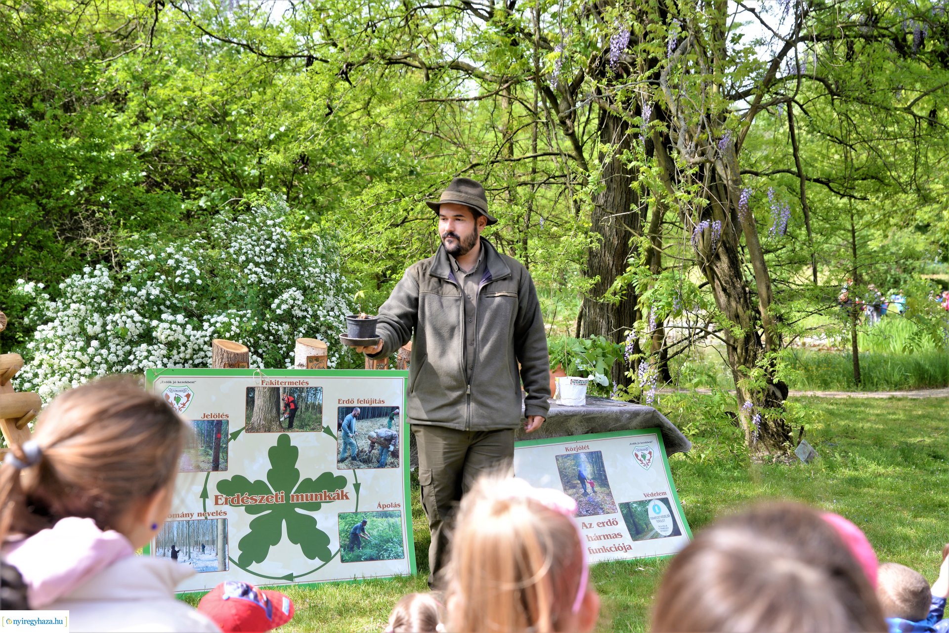 Madarak és fák napja a Tuzson János Botanikus Kertben 2023.