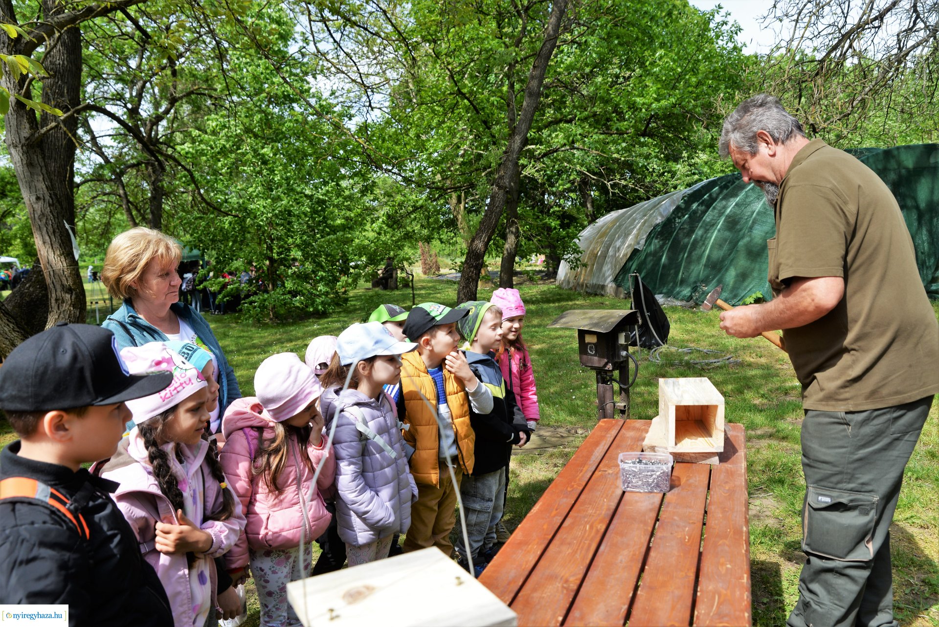 Madarak és fák napja a Tuzson János Botanikus Kertben 2023.