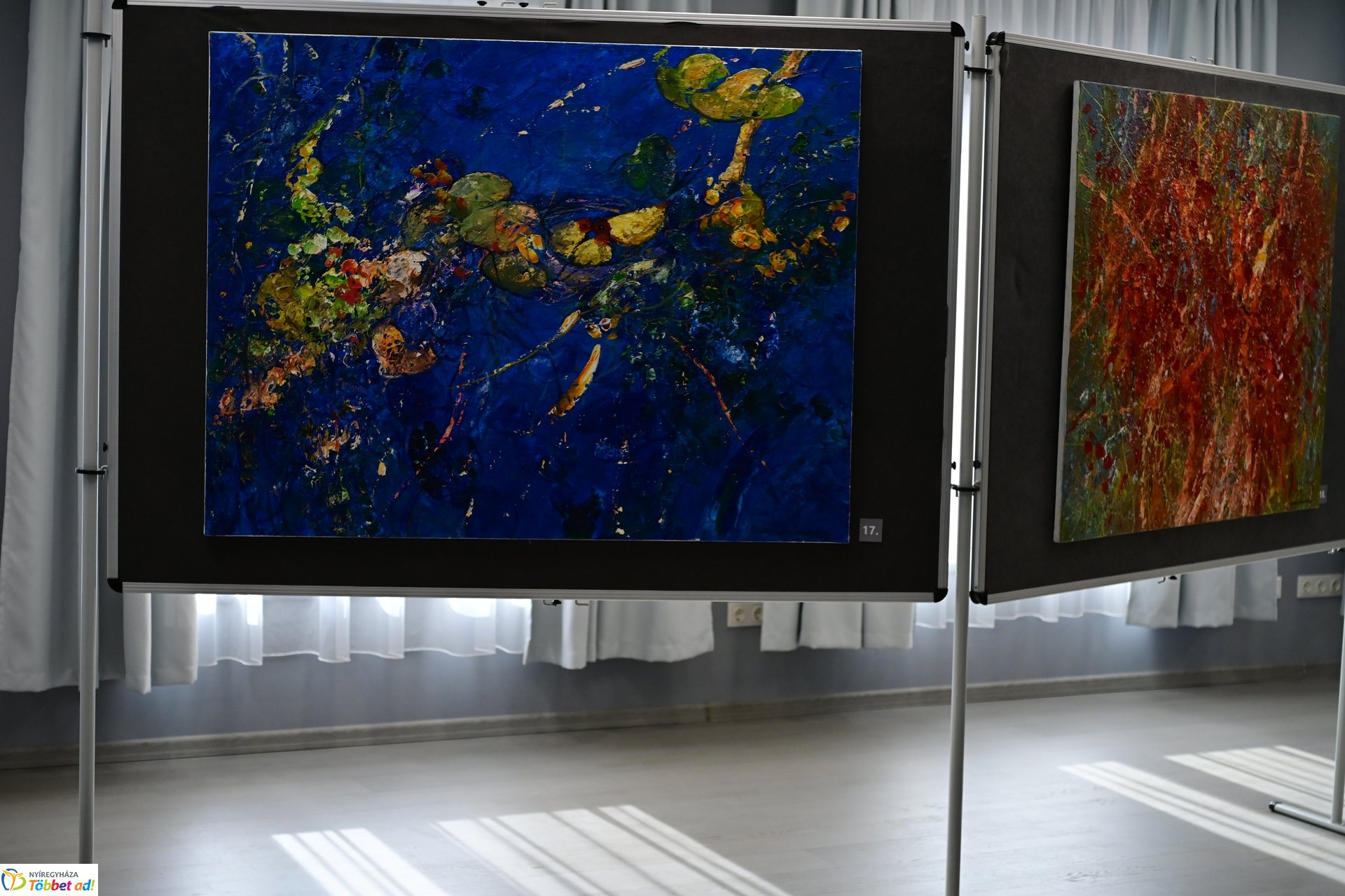 Madarassy György Tamás festőművész kiállítása a Kállay Házban