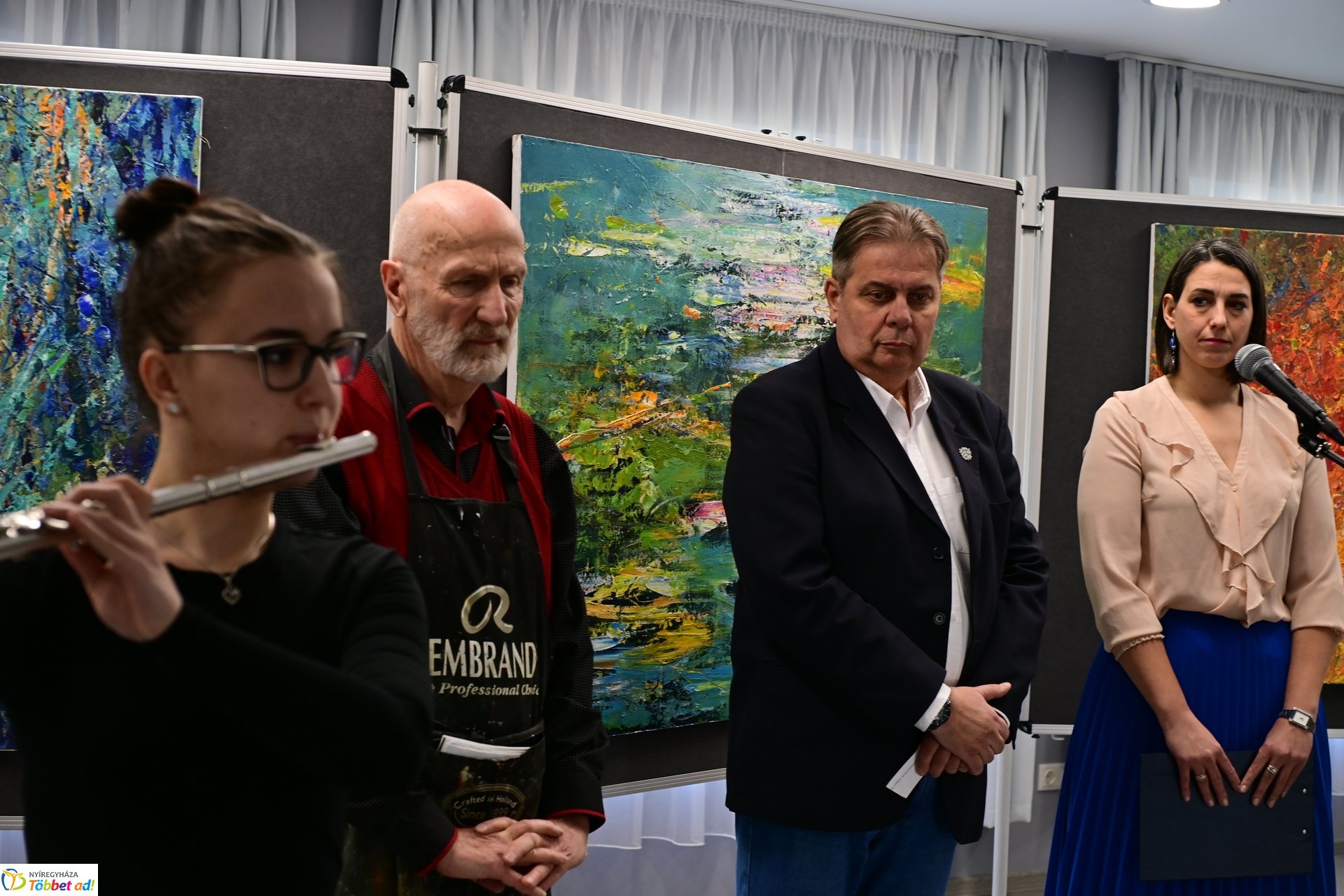 Madarassy György Tamás festőművész kiállítása a Kállay Házban