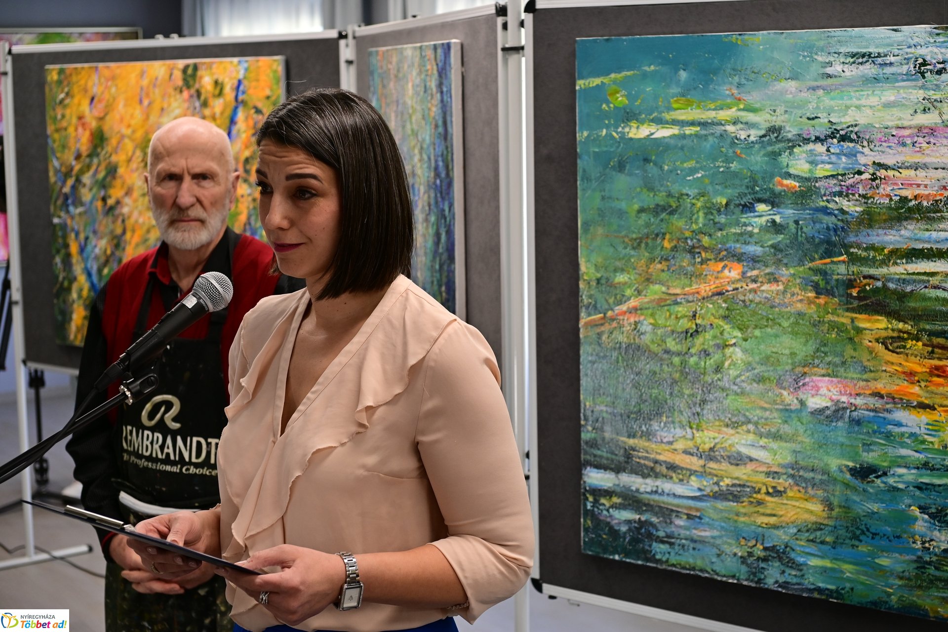 Madarassy György Tamás festőművész kiállítása a Kállay Házban