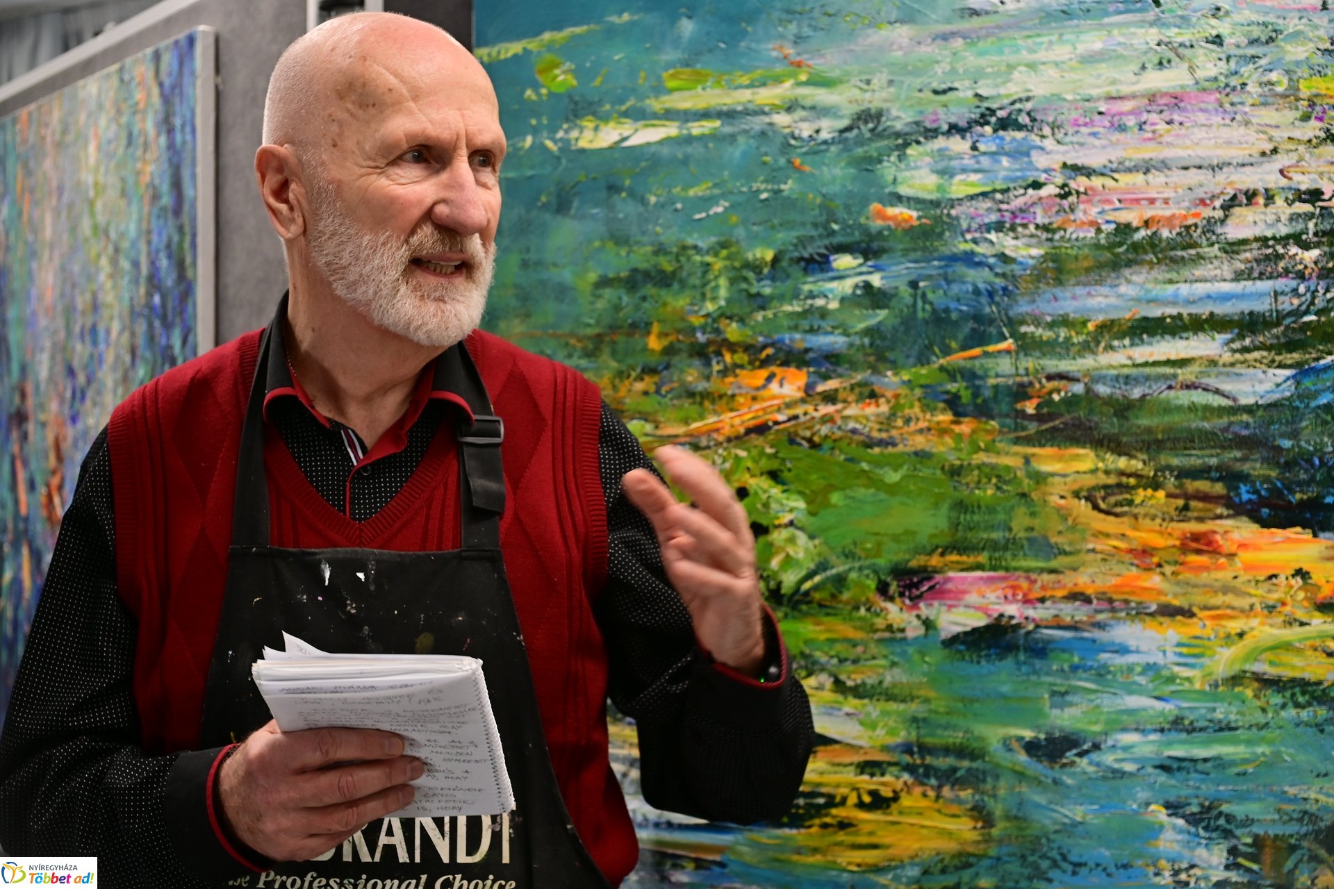 Madarassy György Tamás festőművész kiállítása a Kállay Házban