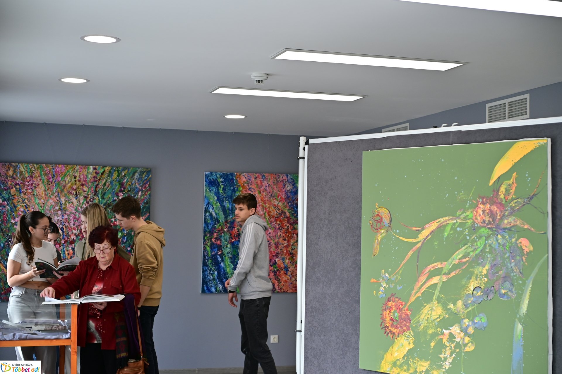 Madarassy György Tamás festőművész kiállítása a Kállay Házban