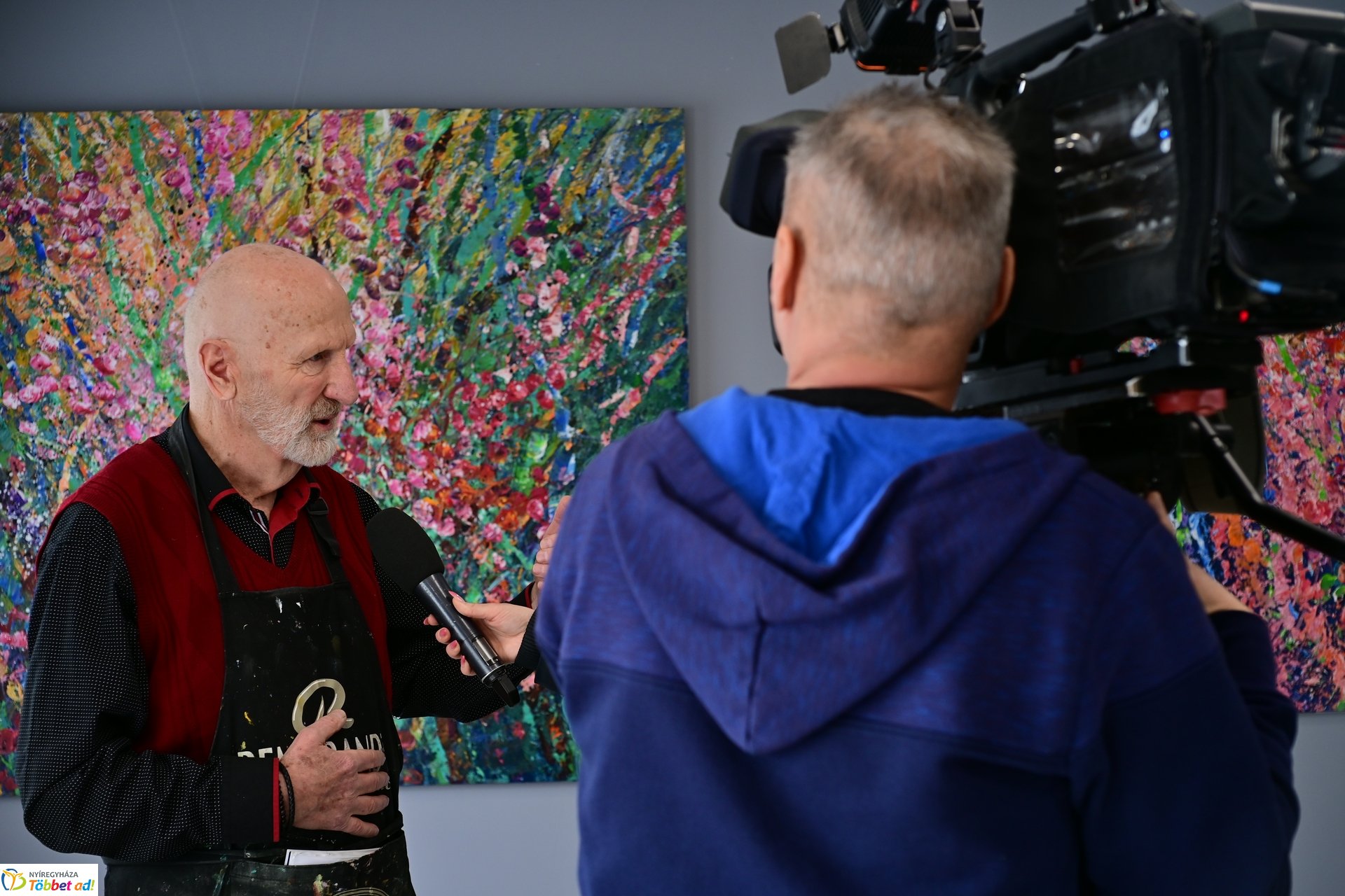 Madarassy György Tamás festőművész kiállítása a Kállay Házban