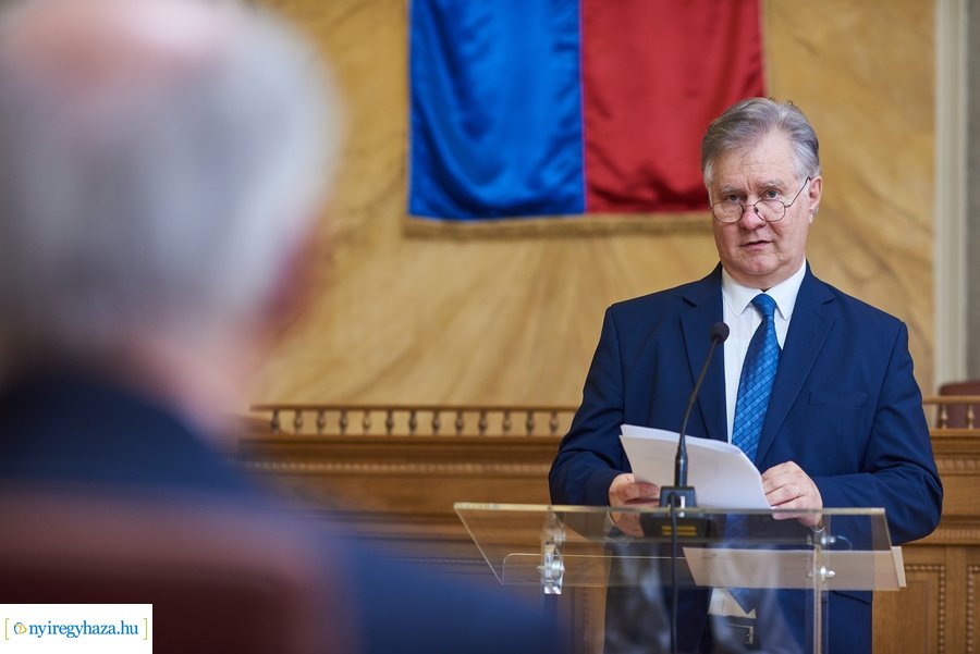 Magyar Érdemrend Lovagkereszt kitüntetés átadó a Városházán