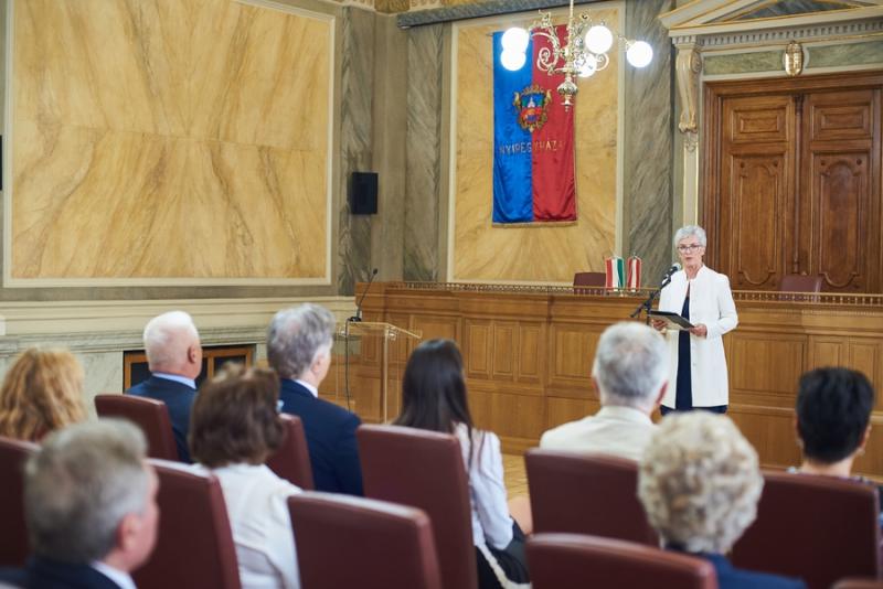Magyar Érdemrend Lovagkereszt kitüntetés átadó a Városházán