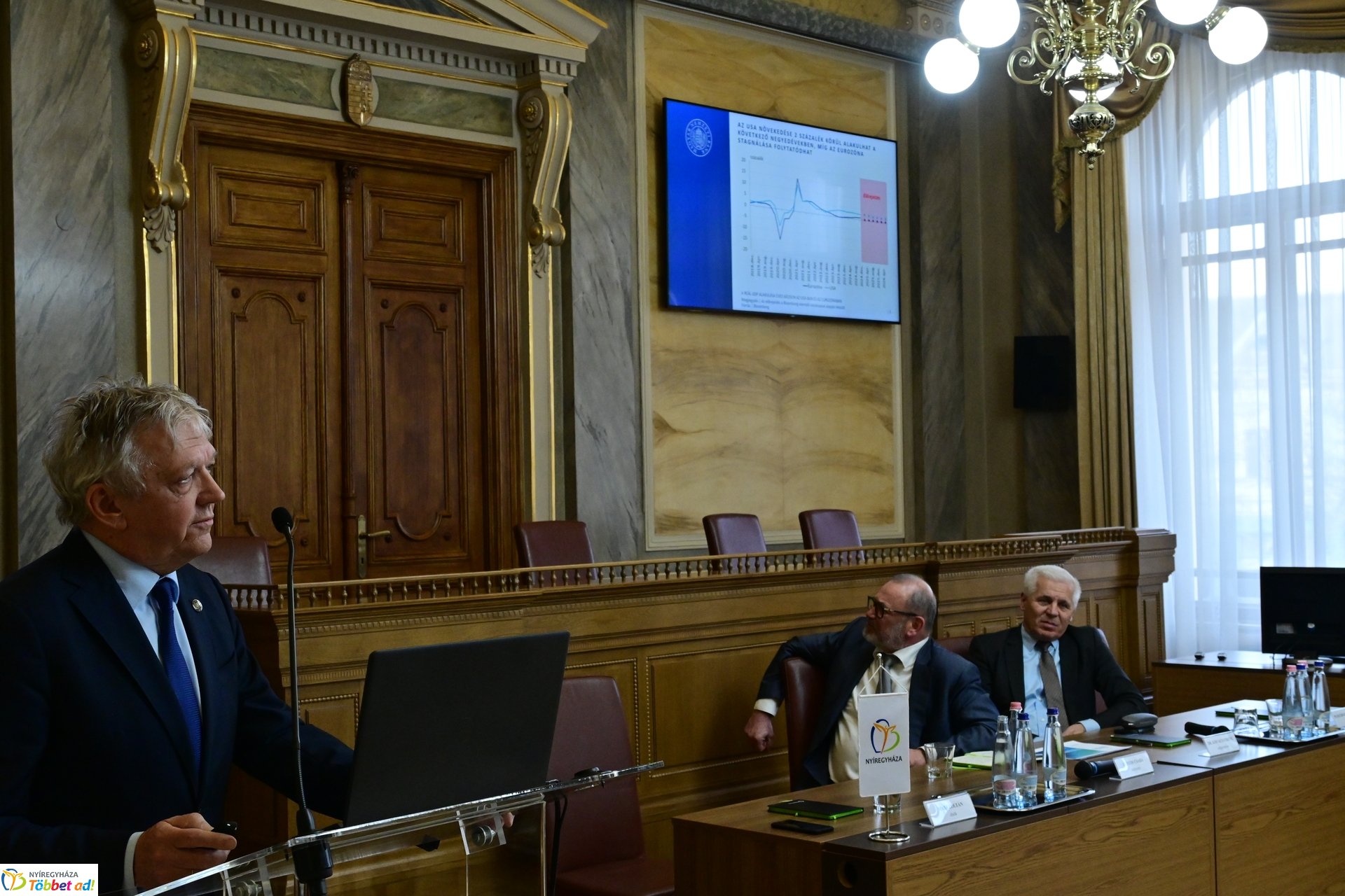 Magyar Közgazdász  Társaság konferenciája 2025 februárjában