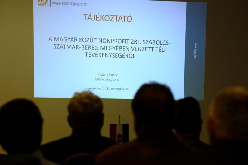 Magyar Közút gépi szemle 2022