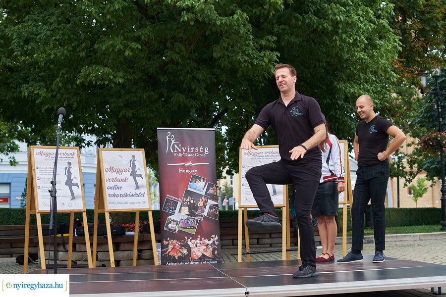 Magyar verbunk online rekordkísérlet