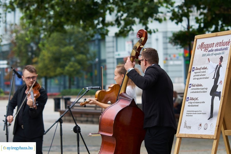 Magyar verbunk online rekordkísérlet